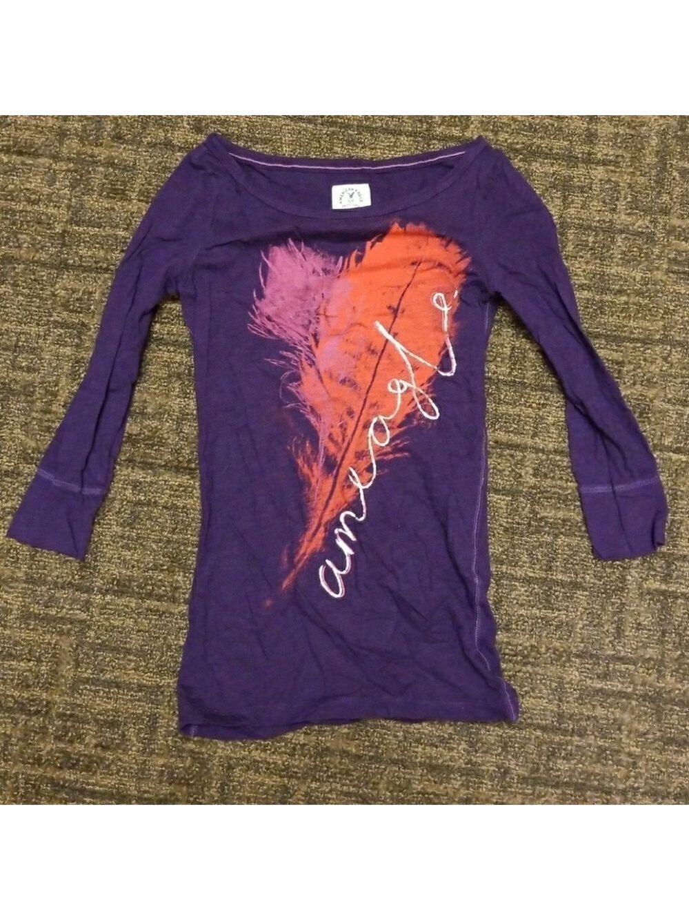 American Eagle Graphic Tee Vintage Style